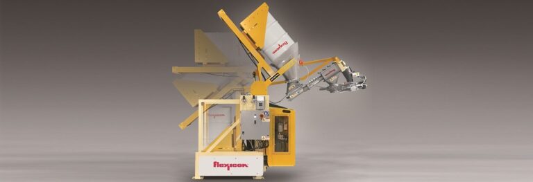 Drum tipper with integral flexible screw conveyor - Australian Bulk ...