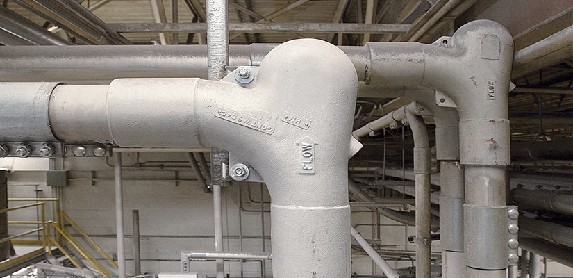Resin compounder prevents blowouts with pneumatic deflection elbows ...
