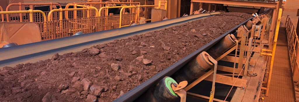 Fenner’s new Usflex super-heavy-duty belt can withstand some of the toughest environments the iron ore industry can throw at it.