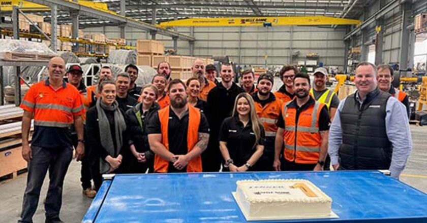 Belle Banne Conveyors has celebrated its first full year of operation at its new Dandenong facility, in Melbourne’s south east.