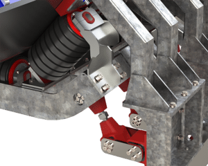 Figure 8 - New torsion spring configuration.