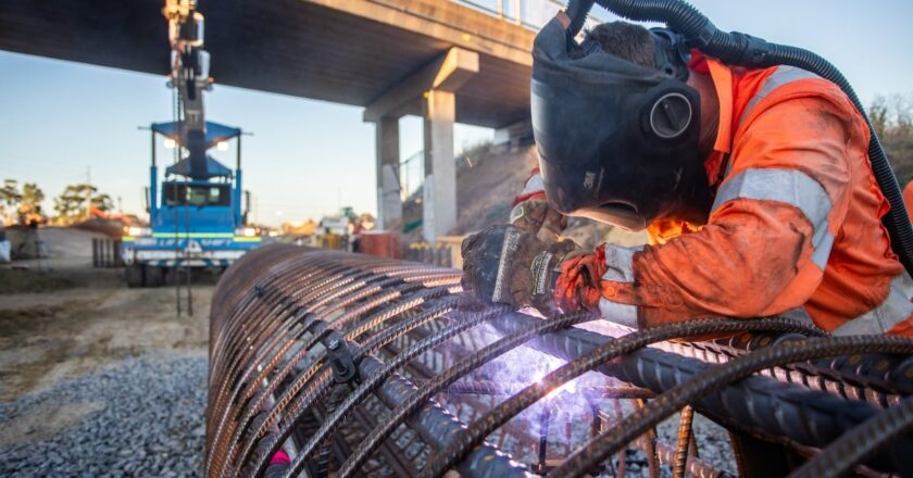 Major construction works on Inland Rail’s Stockinbingal to Parkes section are progressing on schedule, following principal contractor Martinus making progress during a track possession window.