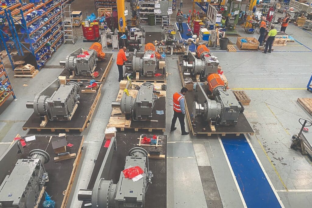 Italian company Bonfiglioli is providing bulk handling operations with simple, sustainable and reliable gearboxes.