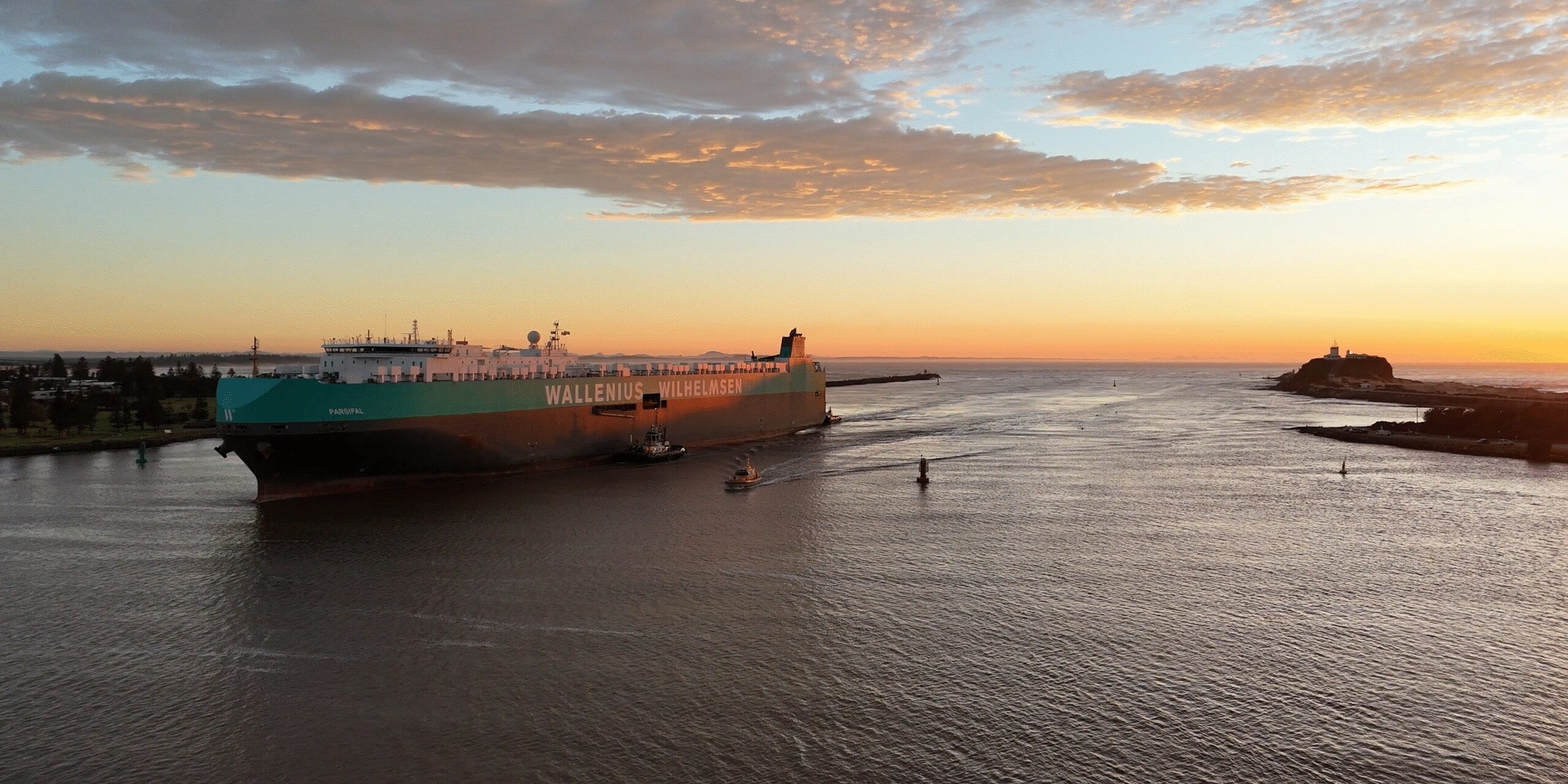 Record-breaking vehicle carrier enters Port of Newcastle